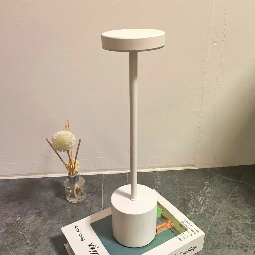 Cordless Rechargeable LED Table Lamp – Gold Touch Bar Lamp